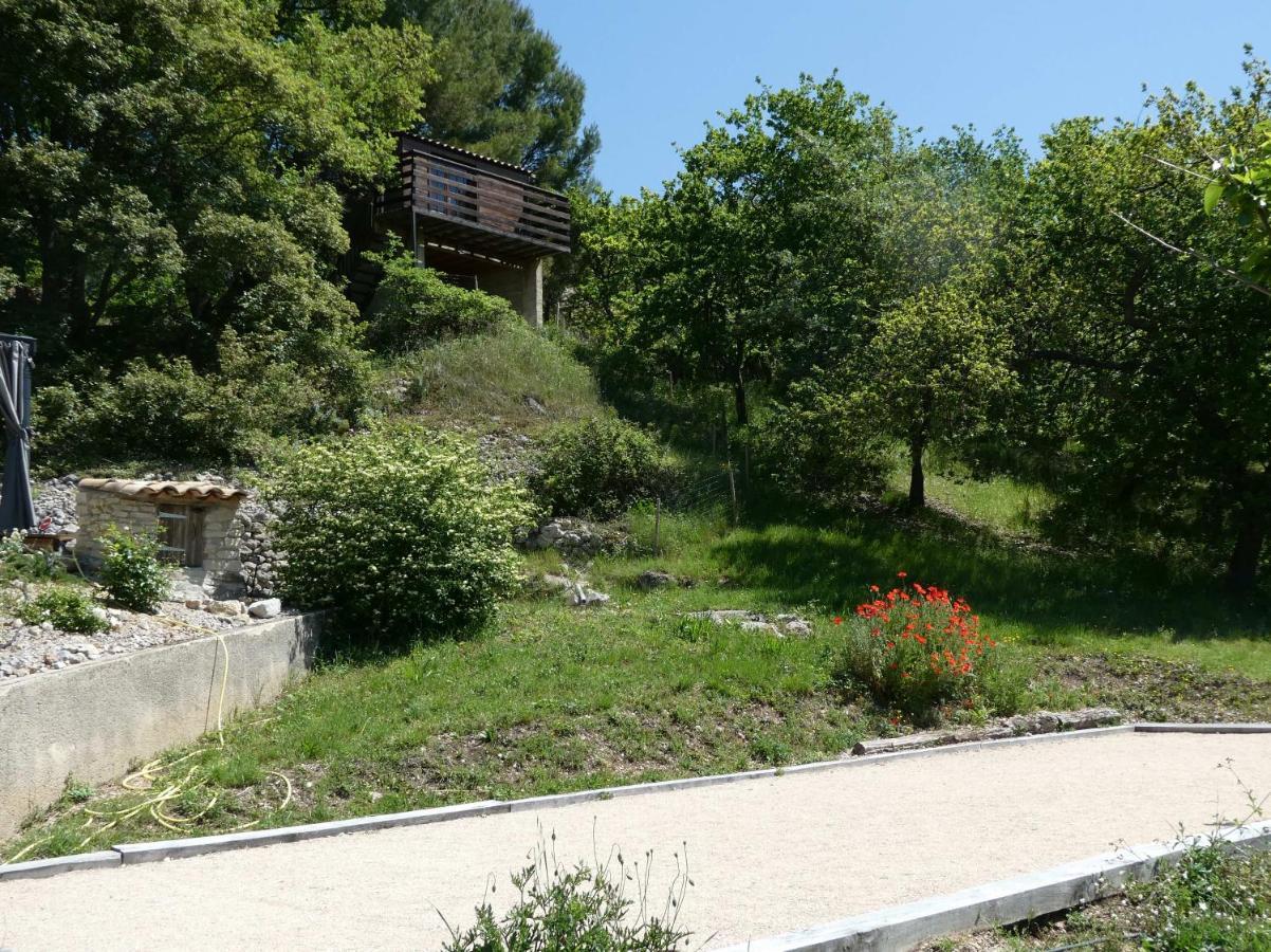FONT NOUVELLE maison de charme Drôme Provençale, 6 ou 10 personnes avec piscine Plaisians Exterior foto