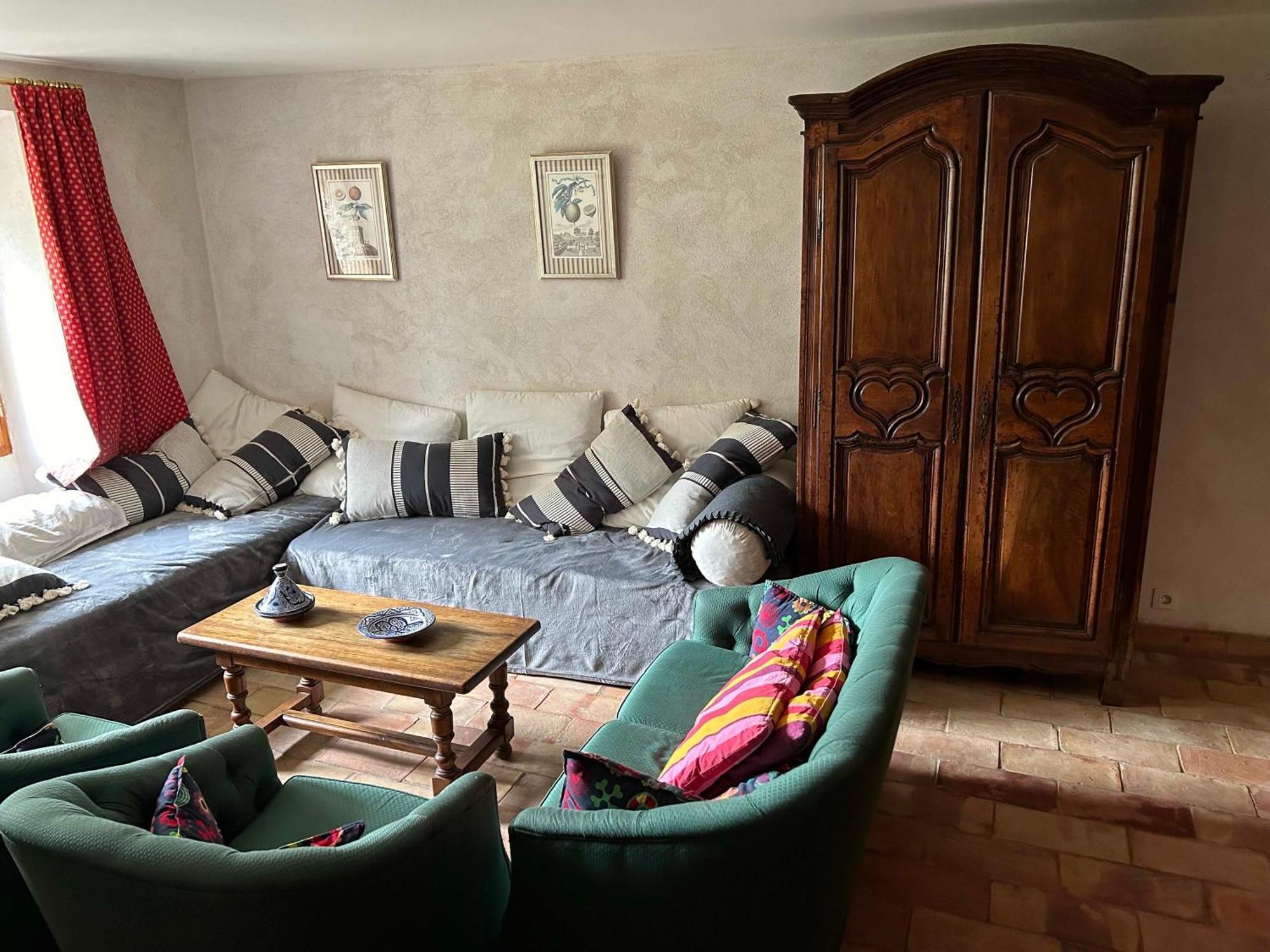 FONT NOUVELLE maison de charme Drôme Provençale, 6 ou 10 personnes avec piscine Plaisians Exterior foto